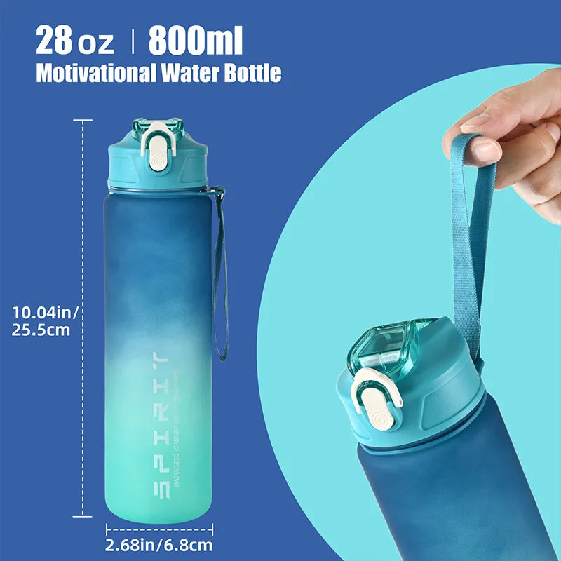 Pokemon Pikachu Sports Water Bottle With Straw BPA-Free & Leakproof