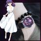 Fate Stay Night Heaven's Feel Sakura Matou Flower Song Quartz Watch