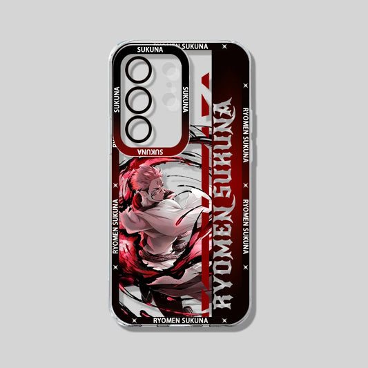 Ryomen Sukuna Purple Phone Case - For Samsung A Series and S Series