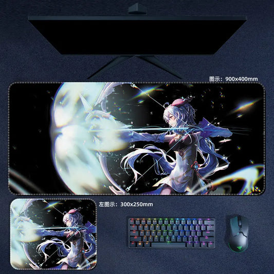 Genshin Impact Ganyu Mouse Pad Anime Desk Mat