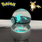 Pokemon Raichu Figure 3D Crystal Ball Night Light Lamp