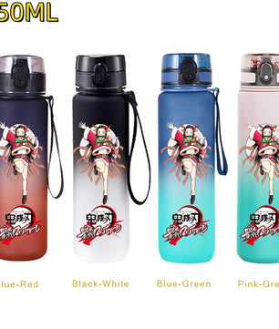Demon Slayer Nezuko Water Bottle – 650ml Leakproof Gym Bottle
