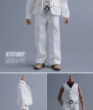 1/12 Scale Professional Suit Set For 6-Inch Male Action Figures