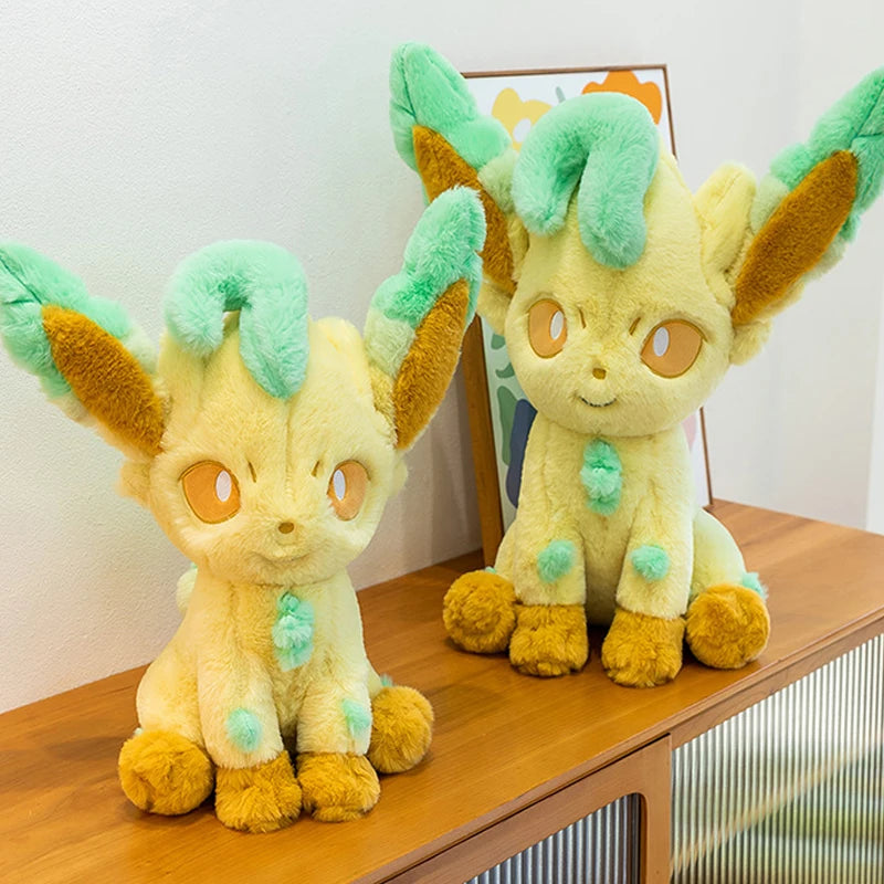 Pokemon Big Size Leafeon Plush Sitting Pose (45cm / 55cm / 65cm)