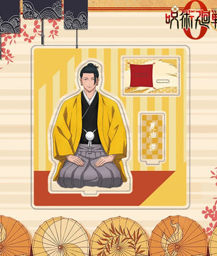 Jujutsu Kaisen Suguru Geto Kimono Series Acrylic Stand Keychain Badge Set