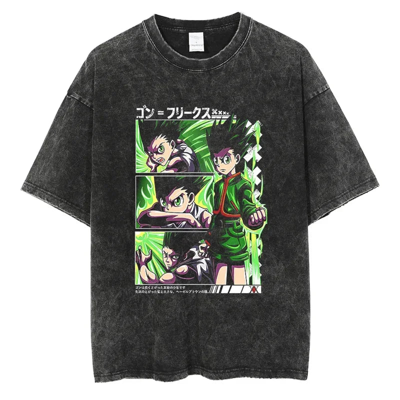 Hunter x Hunter Gon Shirt Oversized Style Anime Shirt