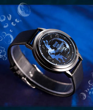 Detective Conan Black Iron Submarine LED Anime Watch