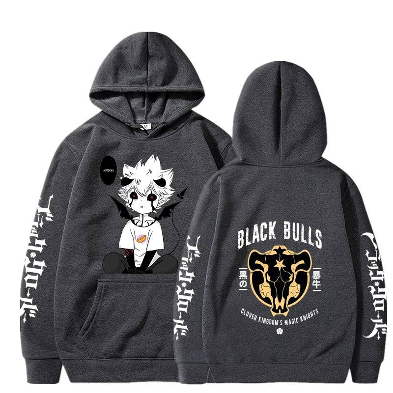 Black Clover Hoodie Liebe Black Bulls Soft Anime Hoodie
