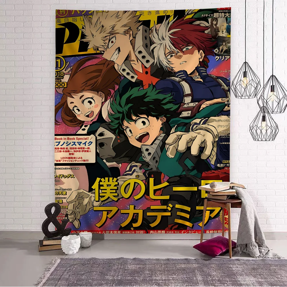 My Hero Academia Custom Tapestry - Versatile Anime Home Decor