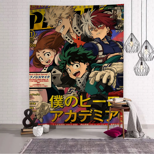 My Hero Academia Custom Tapestry - Versatile Anime Home Decor