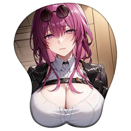 Honkai Star Rail Kafka 3D Silicone Support Mouse Pad