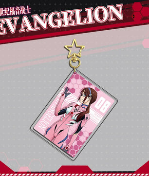 Evangelion Children 5-Piece Premium Keychain Accessory Set