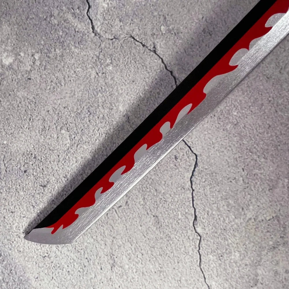 Roronoa Zoro Shusui Black-and-Red Katana 1:1 Scale Anime Prop Replica Sword