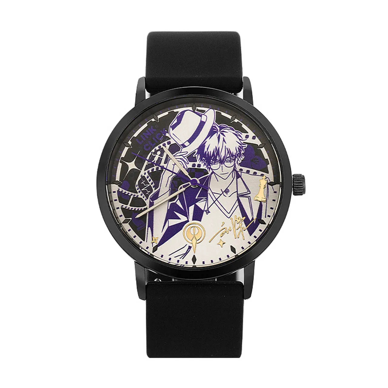 Link Click Vein, Xia Fei, Liu Xiao Slim Quartz Watch Anime Jewelry