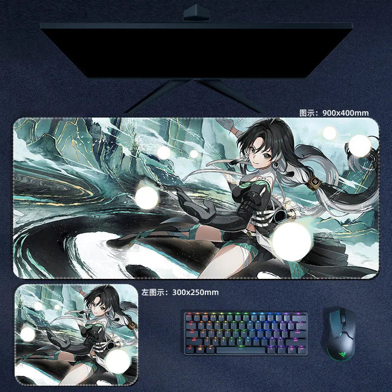 Wuthering Waves Mouse Pad Jianxin Desk Mat