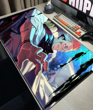 Jujutsu Kaisen Sukuna Mouse Pad Large Gaming Anime Desk Mat