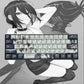 Chainsaw Man Reze Keycaps 135 Keys Cherry Profile Anime Keycaps