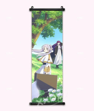 Frieren Beyond Journey's End Frieren Fern Anime Poster Canvas Scroll