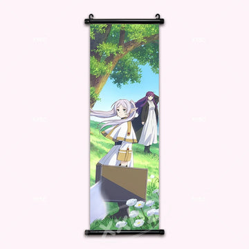 Frieren Beyond Journey's End Frieren Fern Anime Poster Canvas Scroll