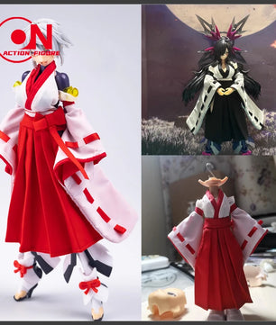 1/12 Scale Kimono Witch Uniform For 6-Inch Female Action Figures