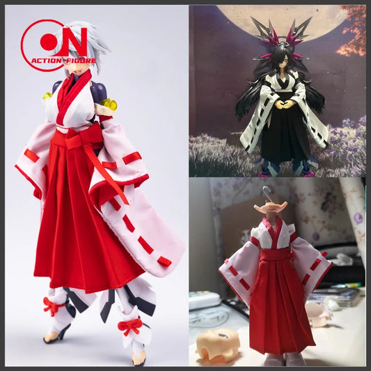 1/12 Scale Kimono Witch Uniform For 6-Inch Female Action Figures