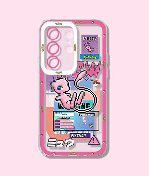 Pokemon Mew Phone Case - For Samsung A Series and S Series