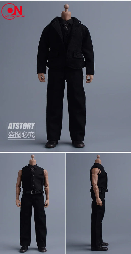 1/12 Scale Professional Suit Set For 6-Inch Male Action Figures