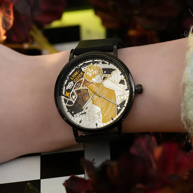 Link Click Vein, Xia Fei, Liu Xiao Slim Quartz Watch Anime Jewelry