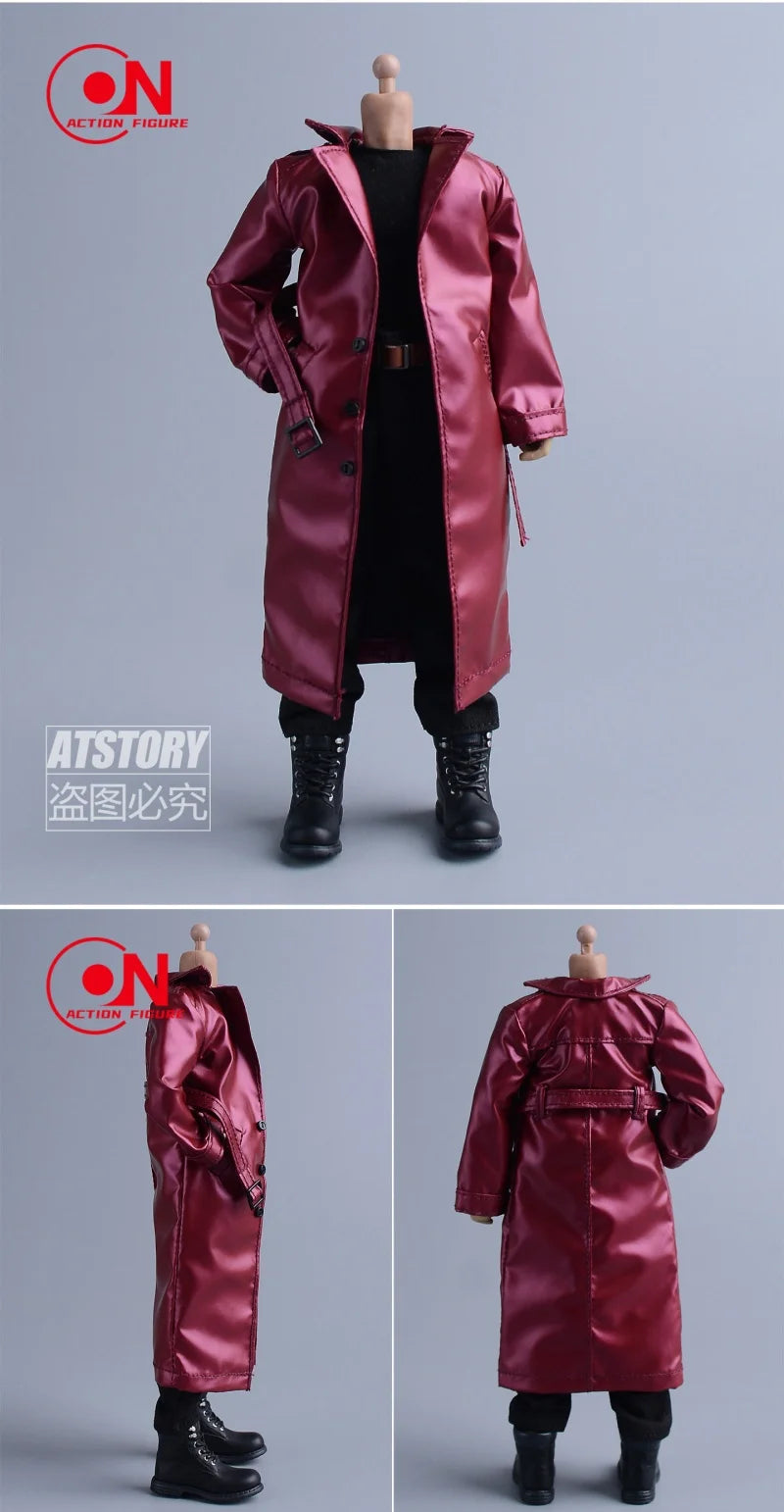 1/12 Scale Male Windbreaker Suit 6" Action Figure Clothing Accessory Set