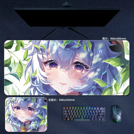 Genshin Impact Ganyu Mouse Pad Anime Desk Mat