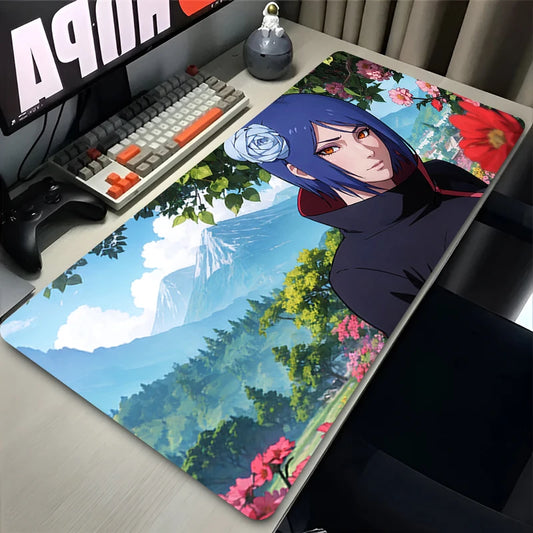 Naruto Konan Akatsuki Mouse Pad Large Anime Desk Mat