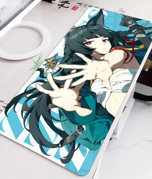 Zenless Zone Zero Hoshimi Miyabi Large Gaming Mouse Pad – Anime Desk Mat