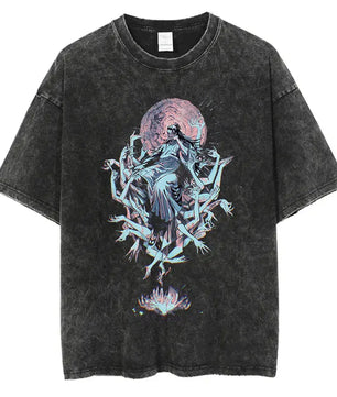 Jujutsu Kaisen Suguru Geto Shirt Oversized Style Anime Shirt