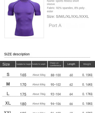 Baki Style Gym Compression Shirt - Men's Fitness Anime Rash Guard