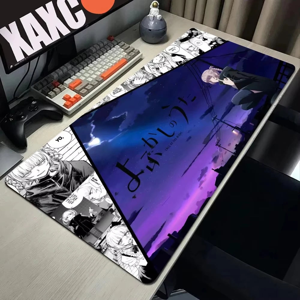 Call of The Night Nazuna Large Mouse Pad - Gaming & Office Desk Mat