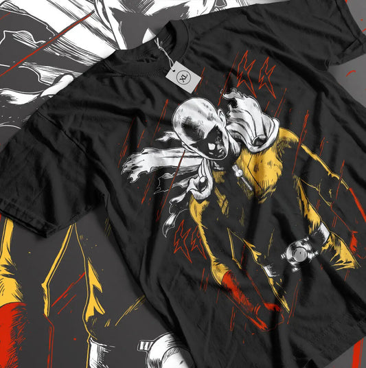One Punch Man Saitama T-Shirt Anime Graphic Tee