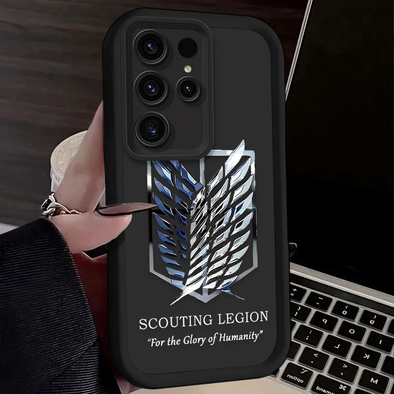 AOT Scouting Legion Phone Case - For Samsung A Series and S Series