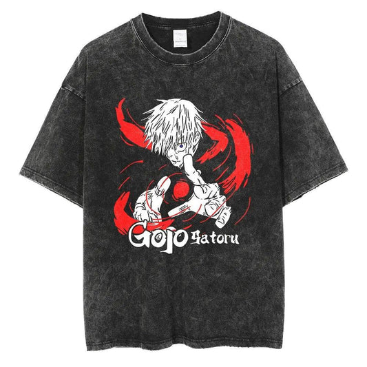 Jujutsu Kaisen Shirt Satoru Gojo Oversized Anime Shirt