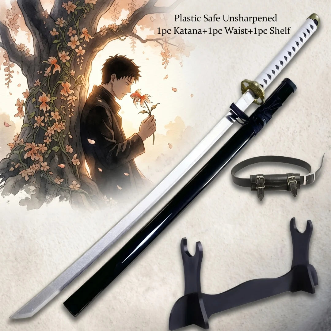 Kagurabachi Chihiro Rokuhira Enten Katana 1:1 Scale Anime Prop Replica Bamboo Sword