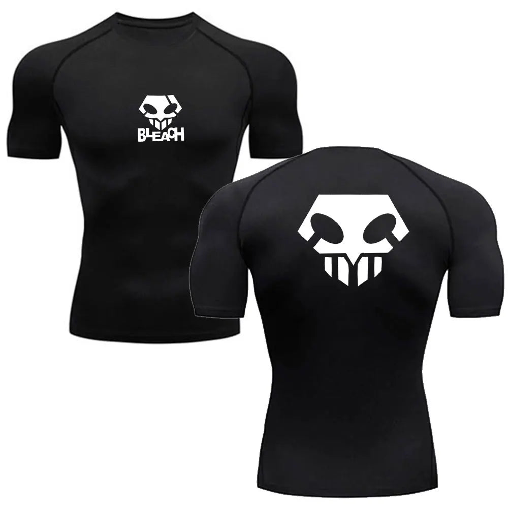 Bleach Anime Compression Shirt – Men's Breathable Rash Guard