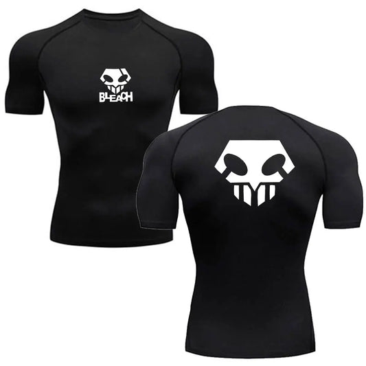 Bleach Anime Compression Shirt – Men's Breathable Rash Guard