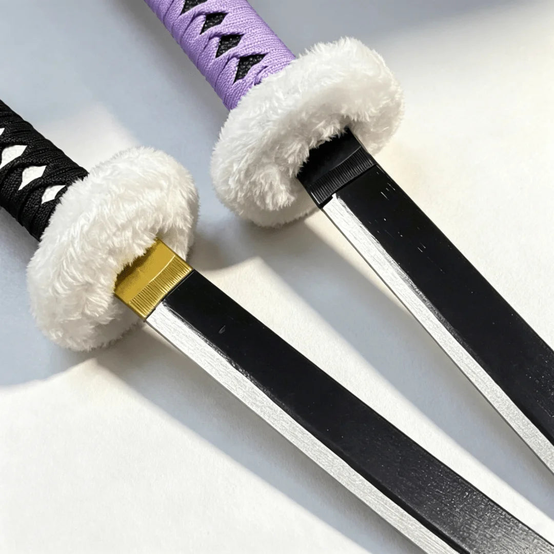 One Piece Trafalgar Law Kikoku Katana 1:1 Scale Anime Prop Replica Plastic Sword