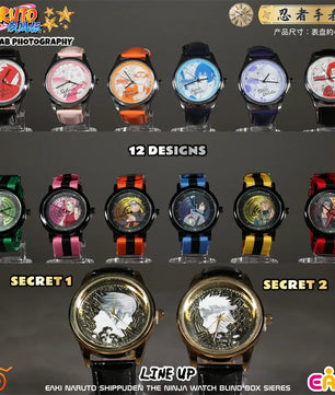EAKI Naruto Shippuden Watch – Naruto, Sasuke, Sakura, Kakashi, Itachi, Minato