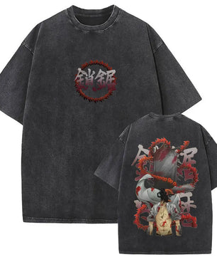 Chainsaw Man Denji Shirt Vintage Oversized Style Anime Shirt