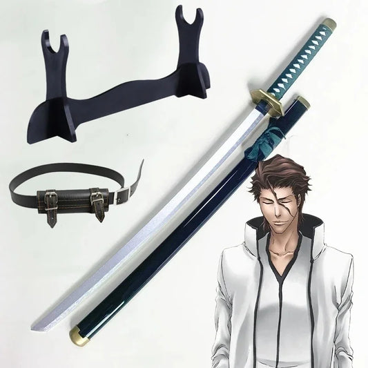 Bleach Sousuke Katana 1:1 Scale Anime Prop Replica Bamboo Sword
