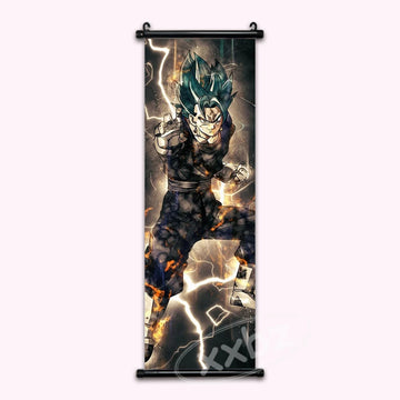 Dragon Ball Super SSB Vegito Gold Anime Poster Canvas Wall Art