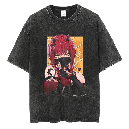 Chainsaw Man Makima Shirt Oversized Style Anime Shirt