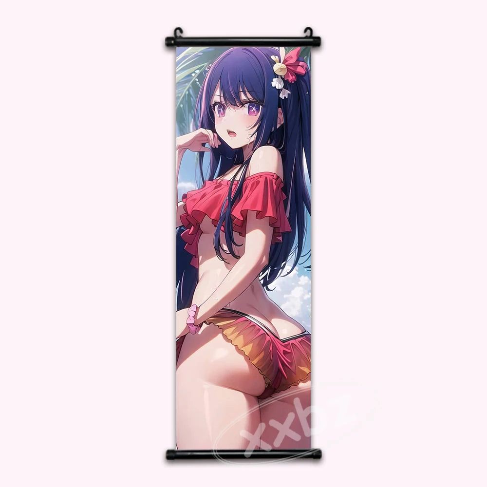 Oshi No Ko Ai Hoshino Anime Poster Canvas Scroll