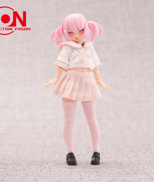 1/12 Scale Cute School Sailor Uniform Set For 6-Inch Action Figures