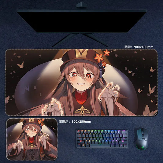 Genshin Impact Hu tao Mouse Pad Anime Desk Mat